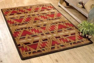 Spirit of Santa Fe Southwestern Rug serving tray, cheese board