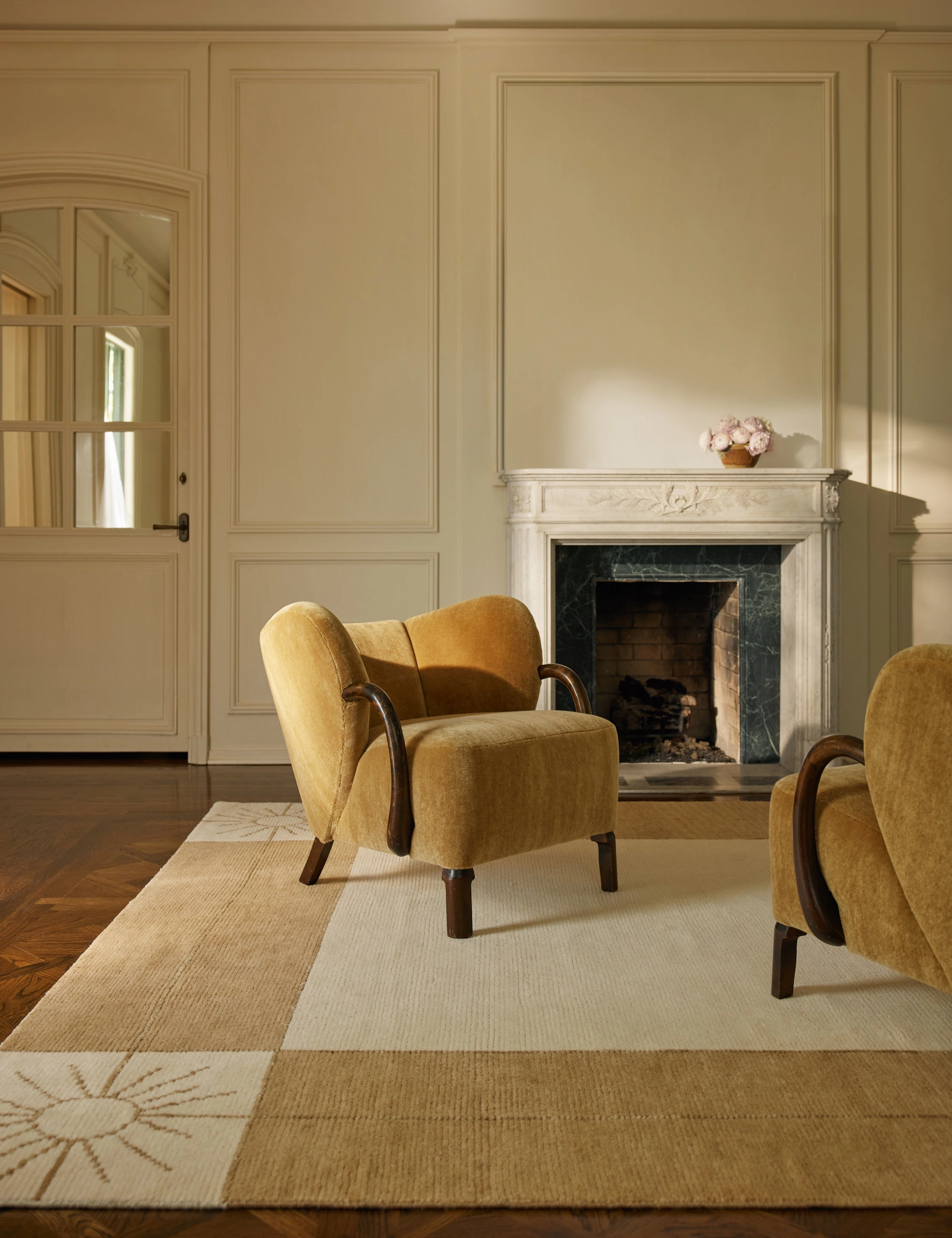 Stansby Hand-Knotted Wool Rug by Jake Arnold