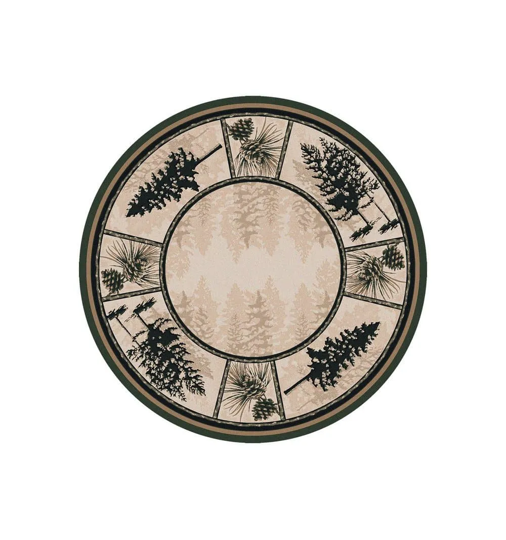 Stoic Pines Rug - Forest