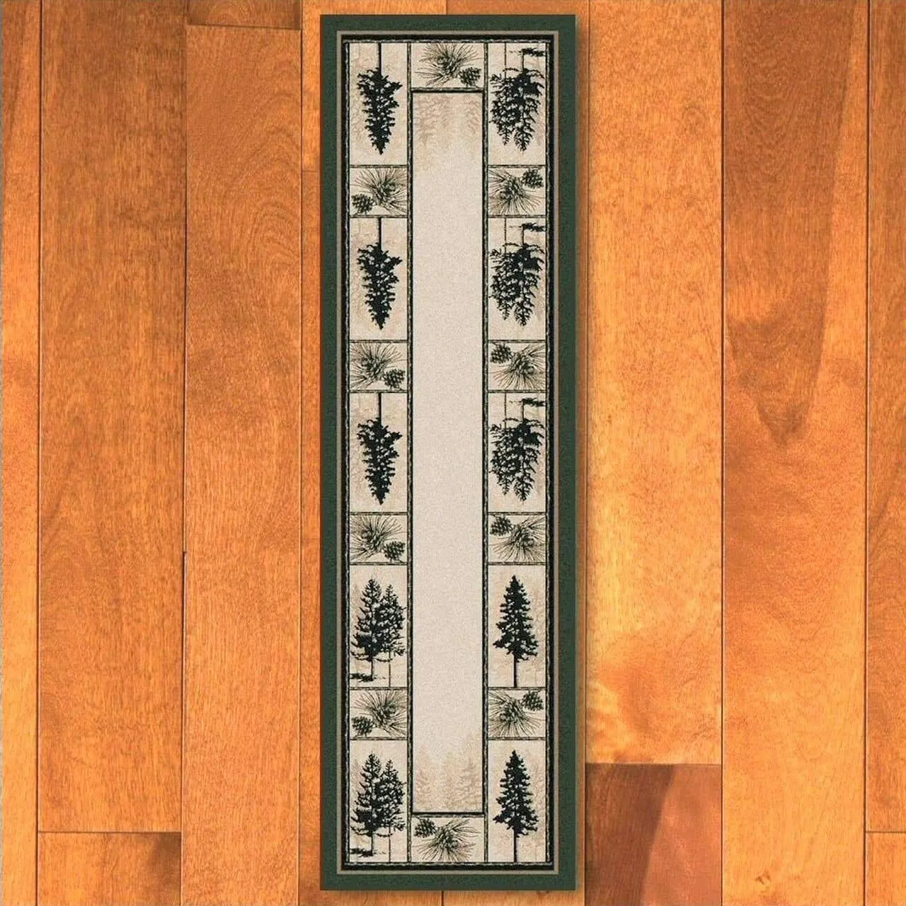 Stoic Pines Rug - Forest