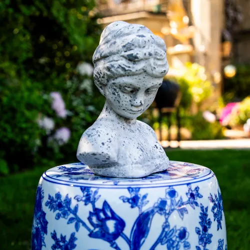 Stone Female Bust Sculpture