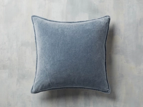 Stone Washed Velvet Pillow