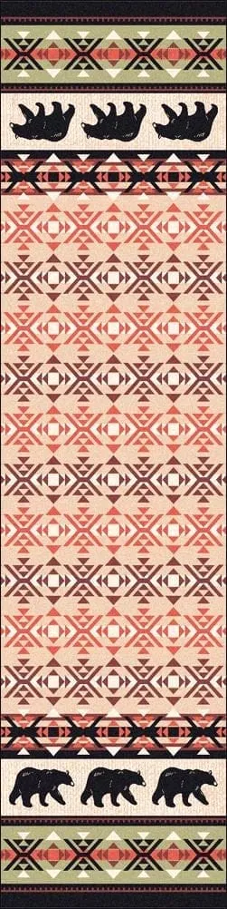 Strolling Black Bear Lodge Rugs
