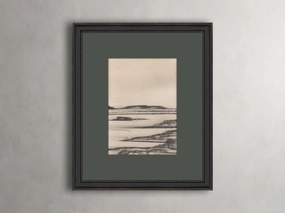 Subtle Form III Framed Print