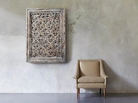 Sukho Flora Carved Panel