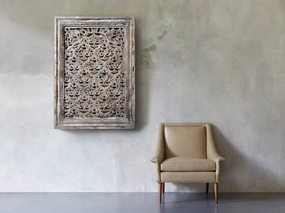 Sukho Flora Carved Panel