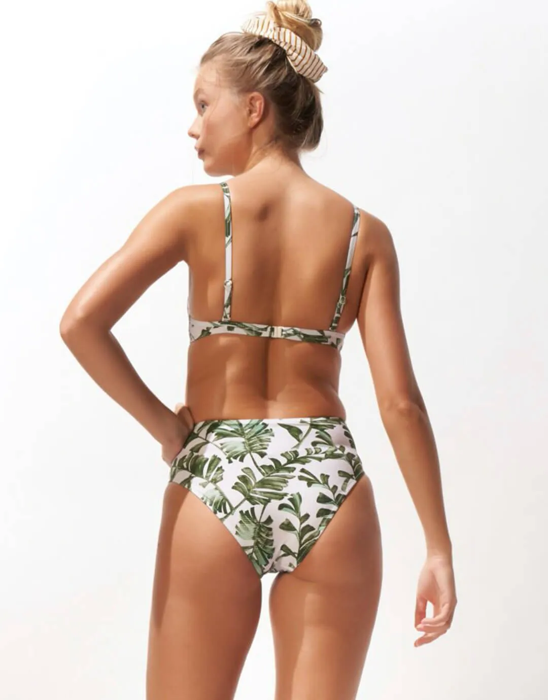 Summer Duo High Waist Pant - Leafy Breeze