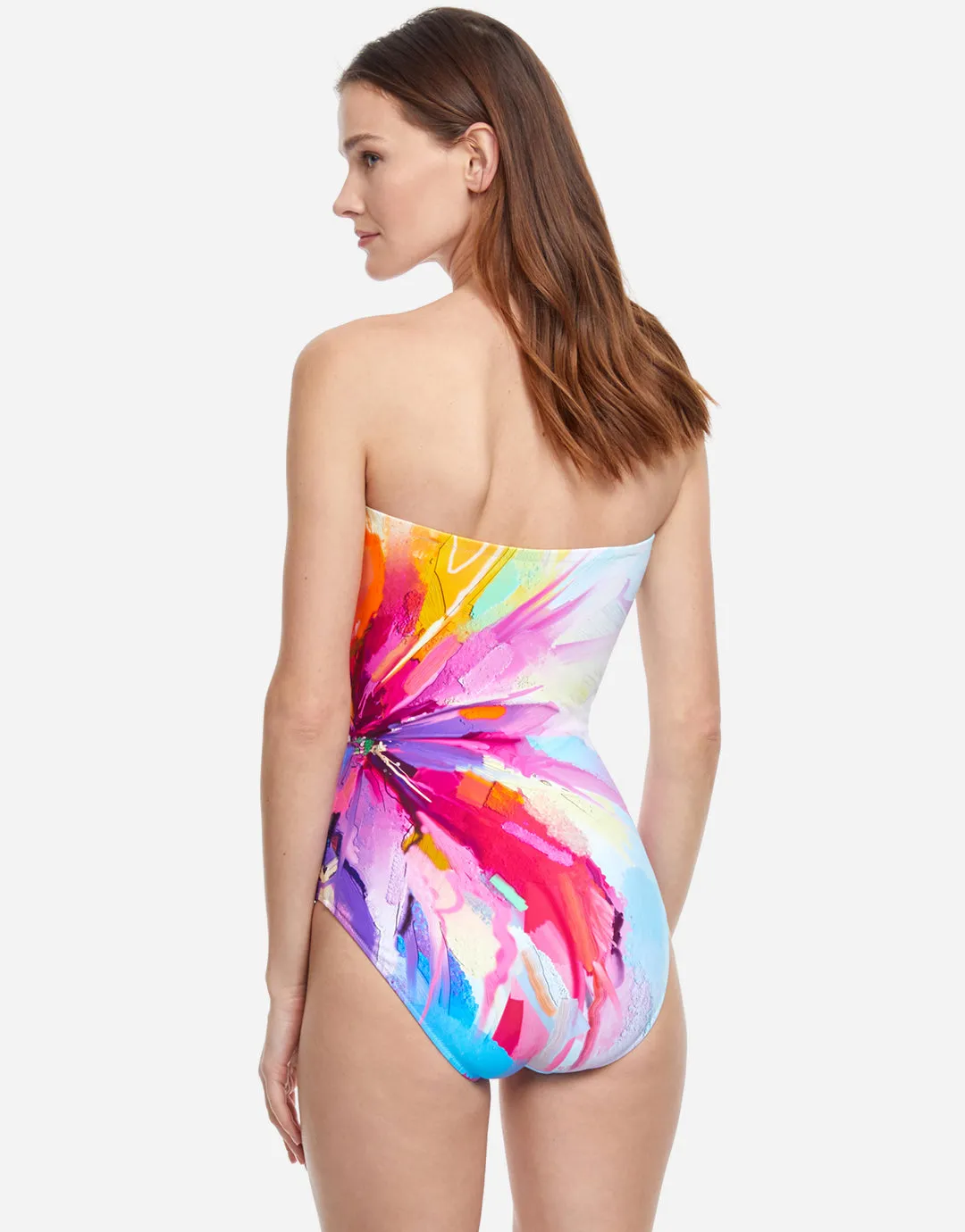 Summer in Capri Bandeau Swimsuit