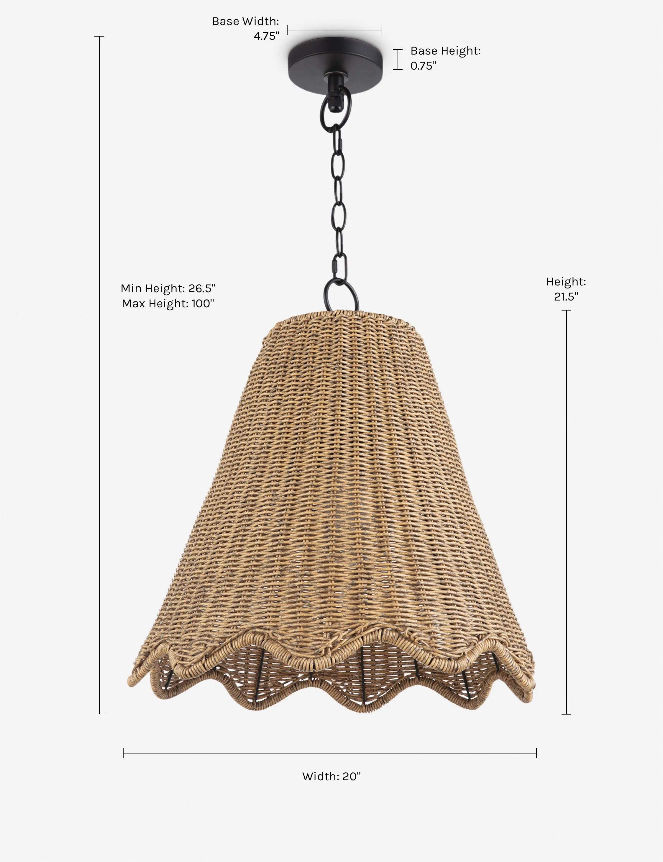 Summer Outdoor Pendant Light by Regina Andrew
