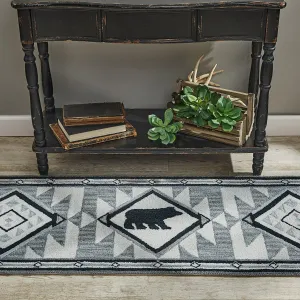 Summit Aztec Bear Runner Rug folding guest bed, rollaway bed