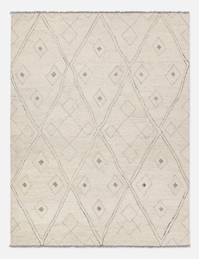 Sunisa Hand-Tufted Wool Moroccan-Style Rug