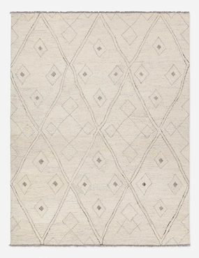 Sunisa Hand-Tufted Wool Moroccan-Style Rug