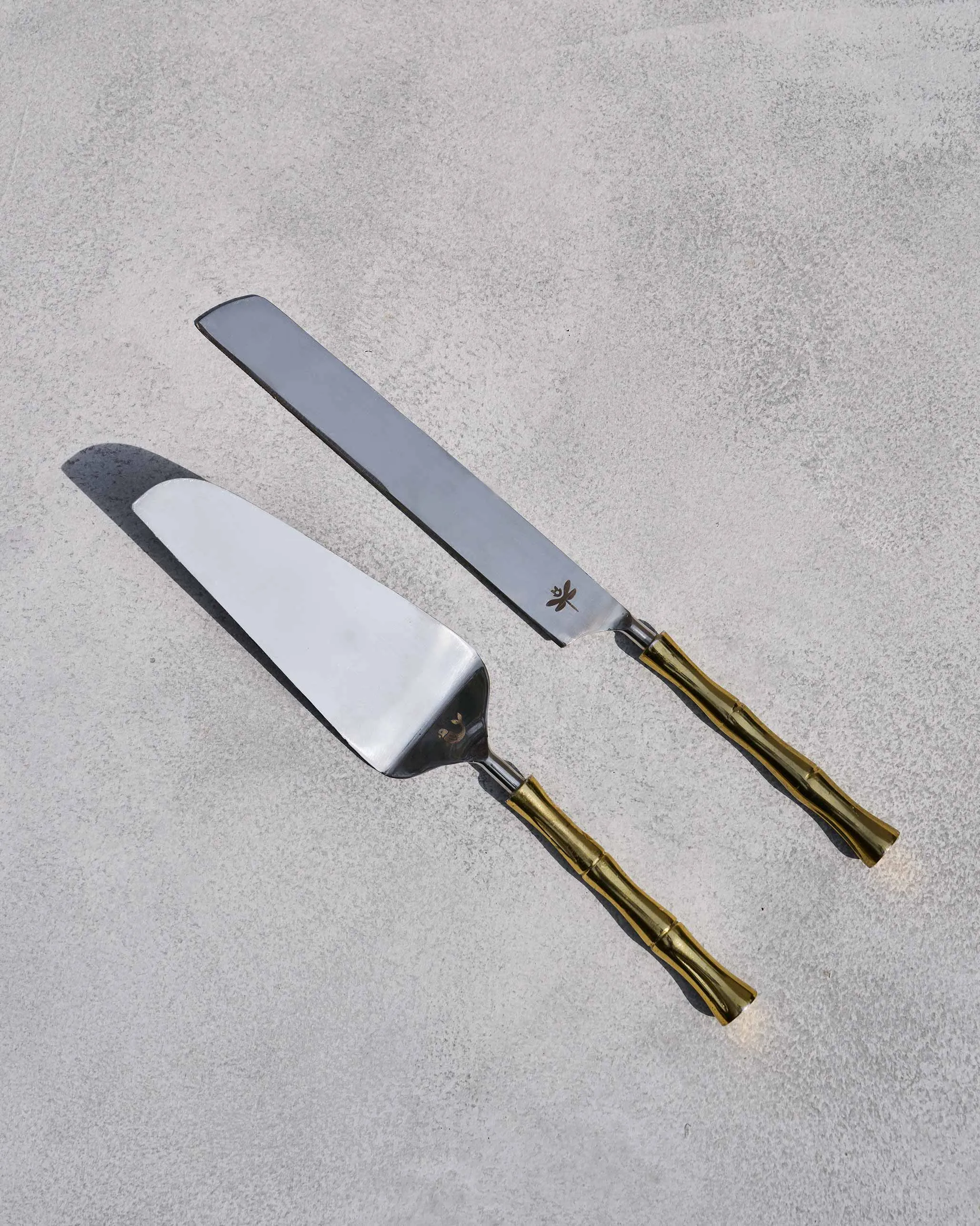 Sunrise Cake Knife & Server (Set of 2) chef knife, kitchen knife
