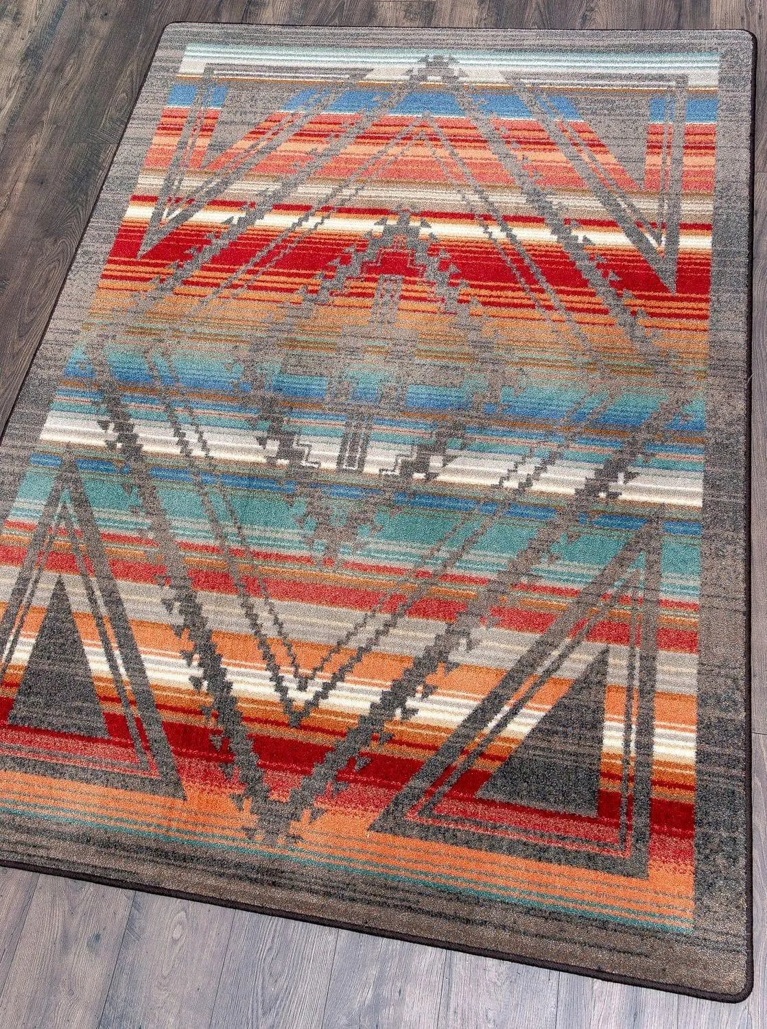 Sunset Layers Area Rugs