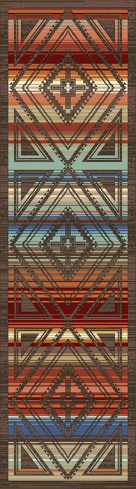 Sunset Layers Area Rugs