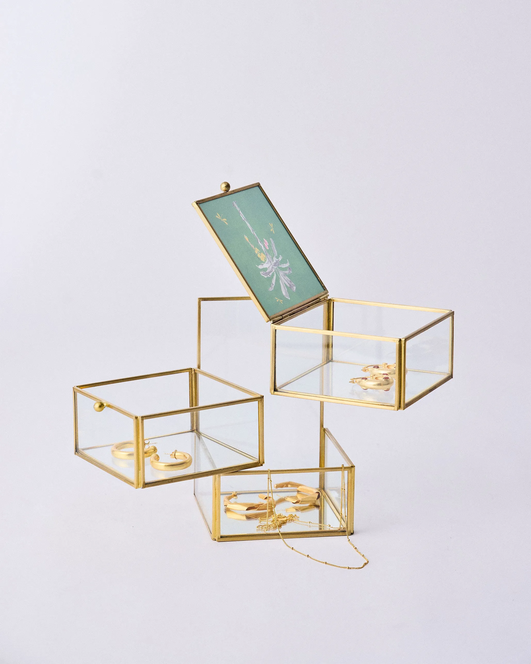 Swaying Palm Jewellery Box