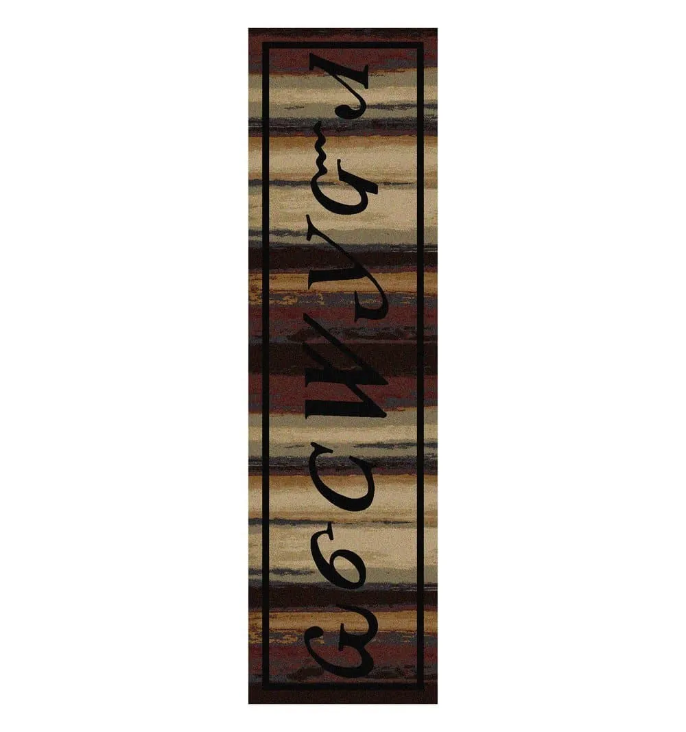 Syllabary Cherokee Symbols Tribal Rugs