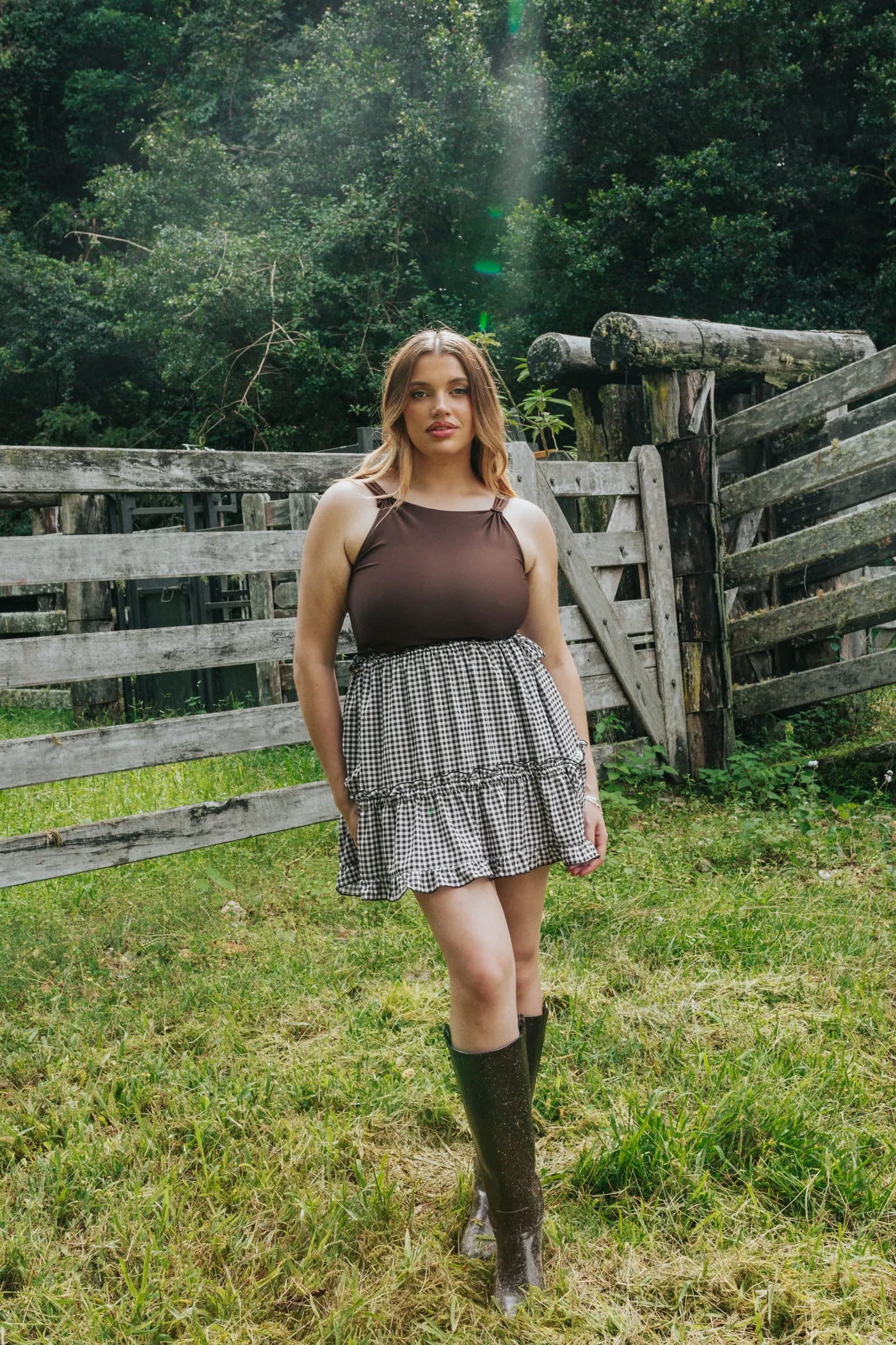 Sylvie One-Piece Wrap Top (PRE ORDER)