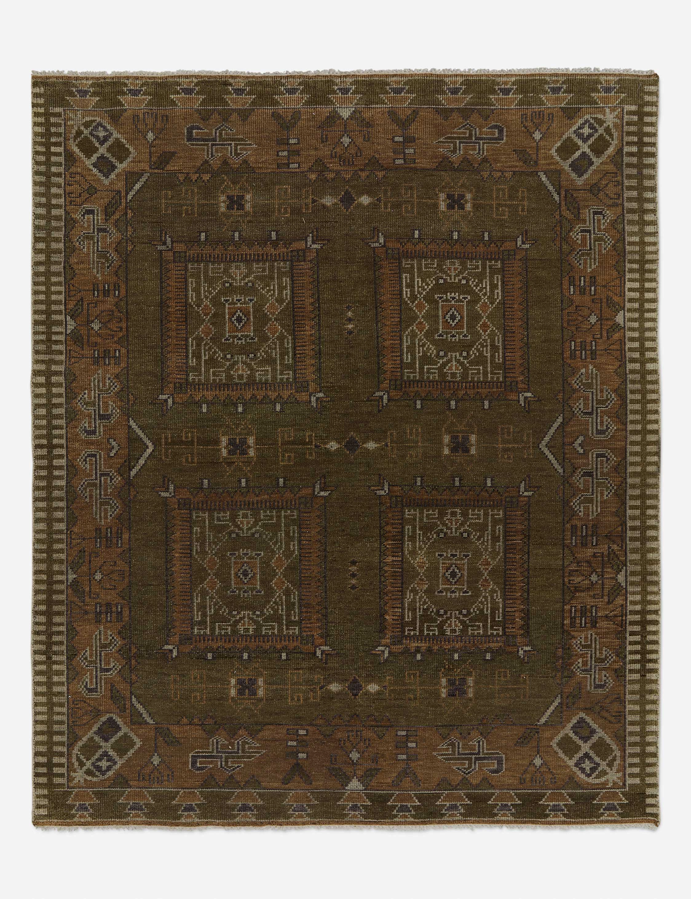 Tahj Hand-Knotted Wool Rug
