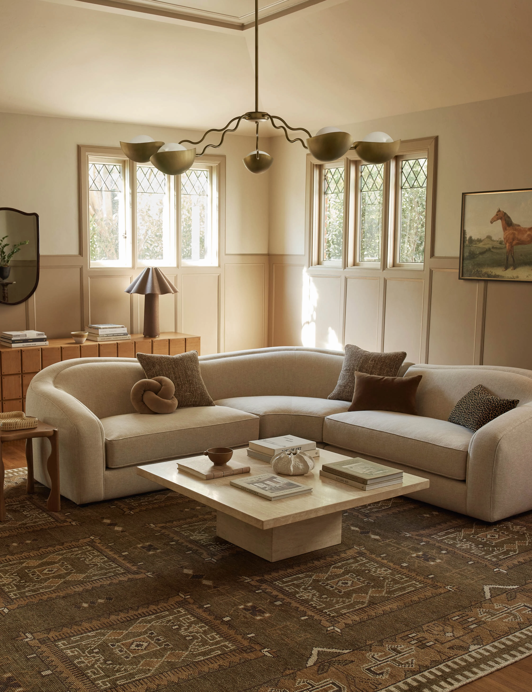 Tahj Hand-Knotted Wool Rug