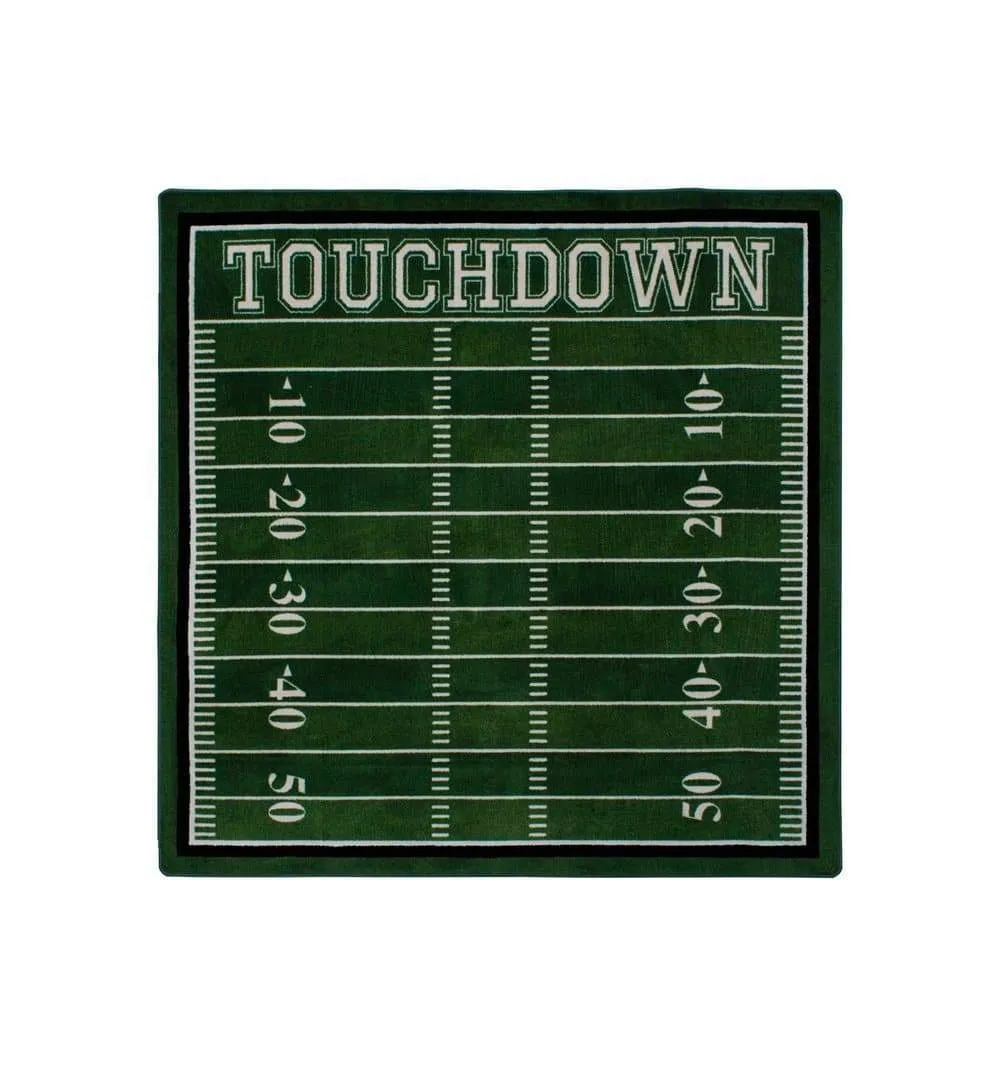 Team Spirit Touchdown Area Rugs - (Multiple Colors Available)