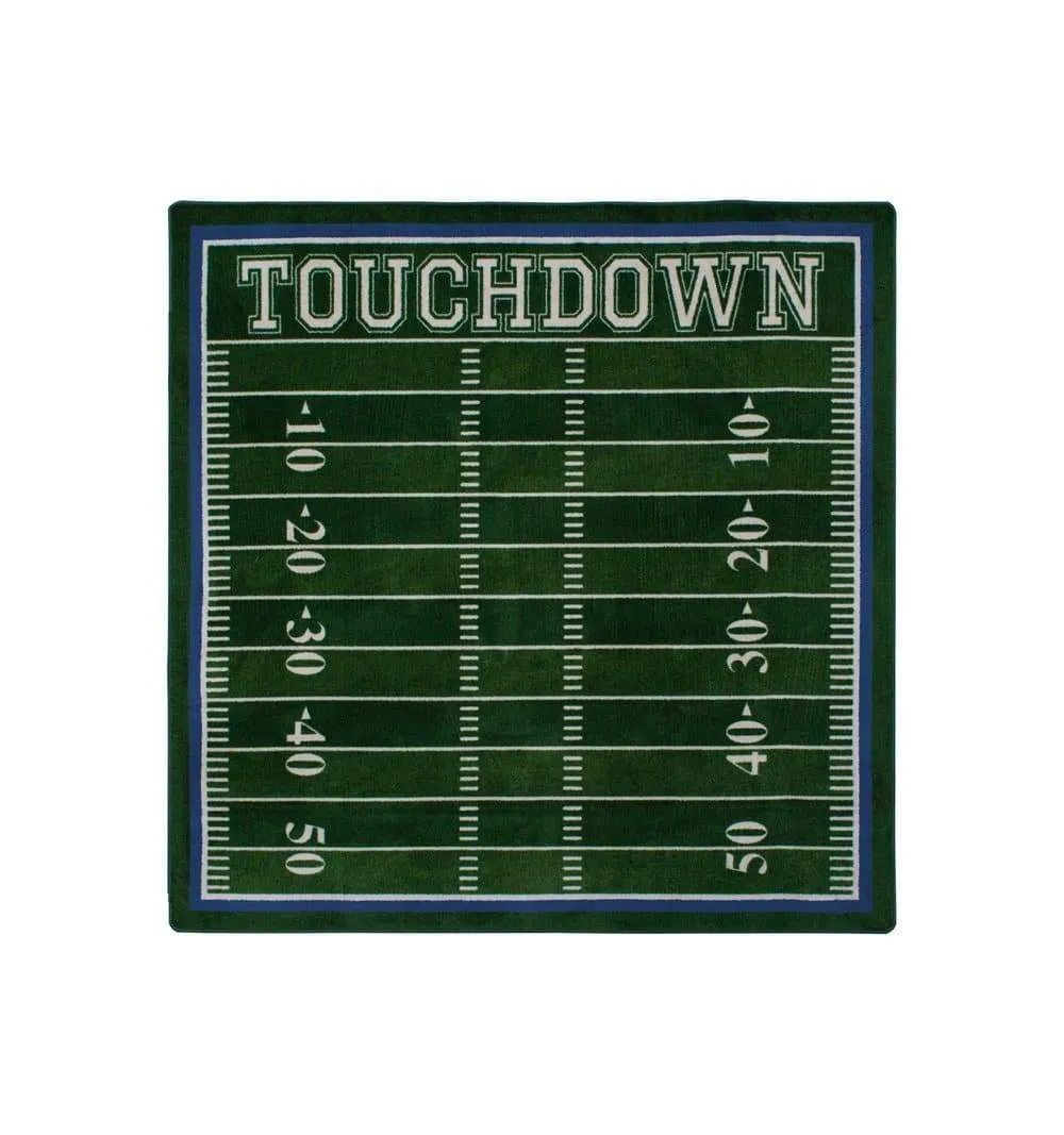 Team Spirit Touchdown Area Rugs - (Multiple Colors Available)