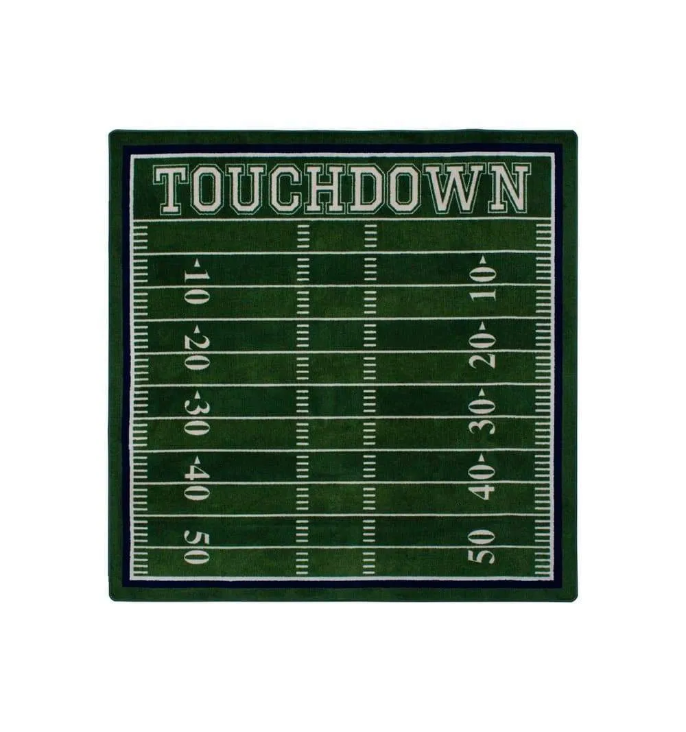 Team Spirit Touchdown Area Rugs - (Multiple Colors Available)
