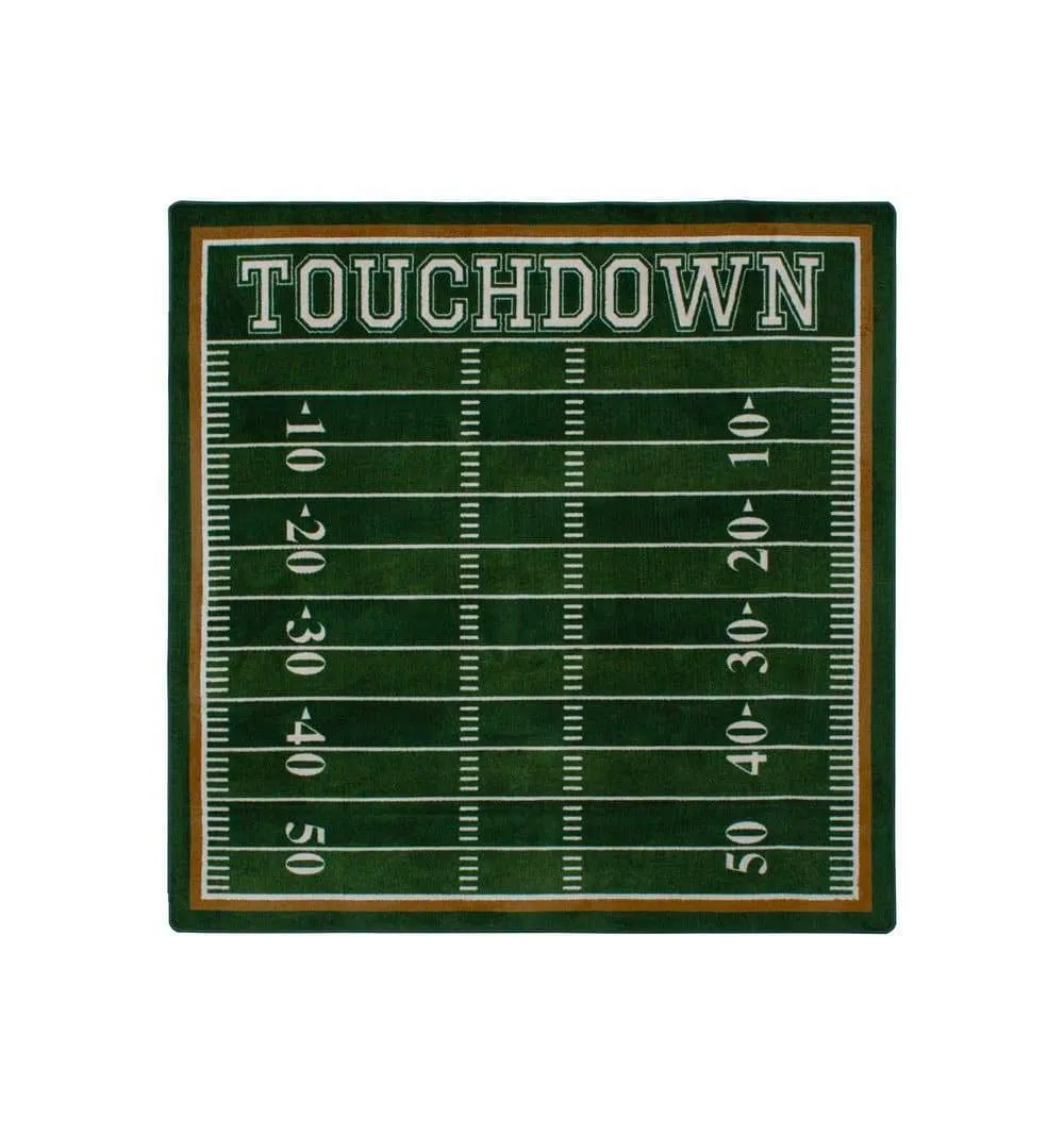 Team Spirit Touchdown Area Rugs - (Multiple Colors Available)