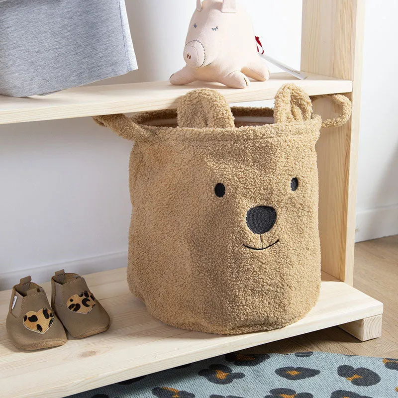 Teddy Basket Medium, Brown
