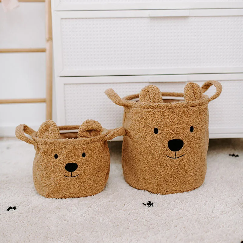 Teddy Basket Medium, Brown