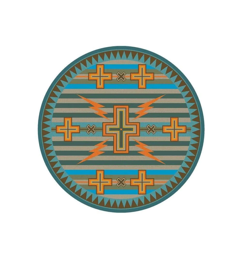 Tempest Turquoise Rugs & Runners