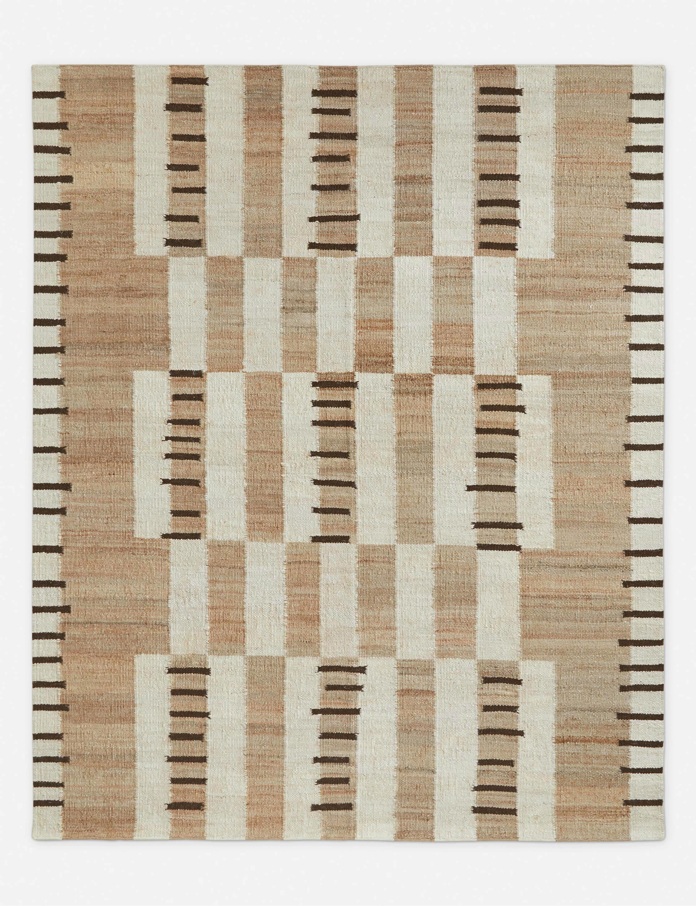 Tempo Flatweave Jute Rug by lan Byrd