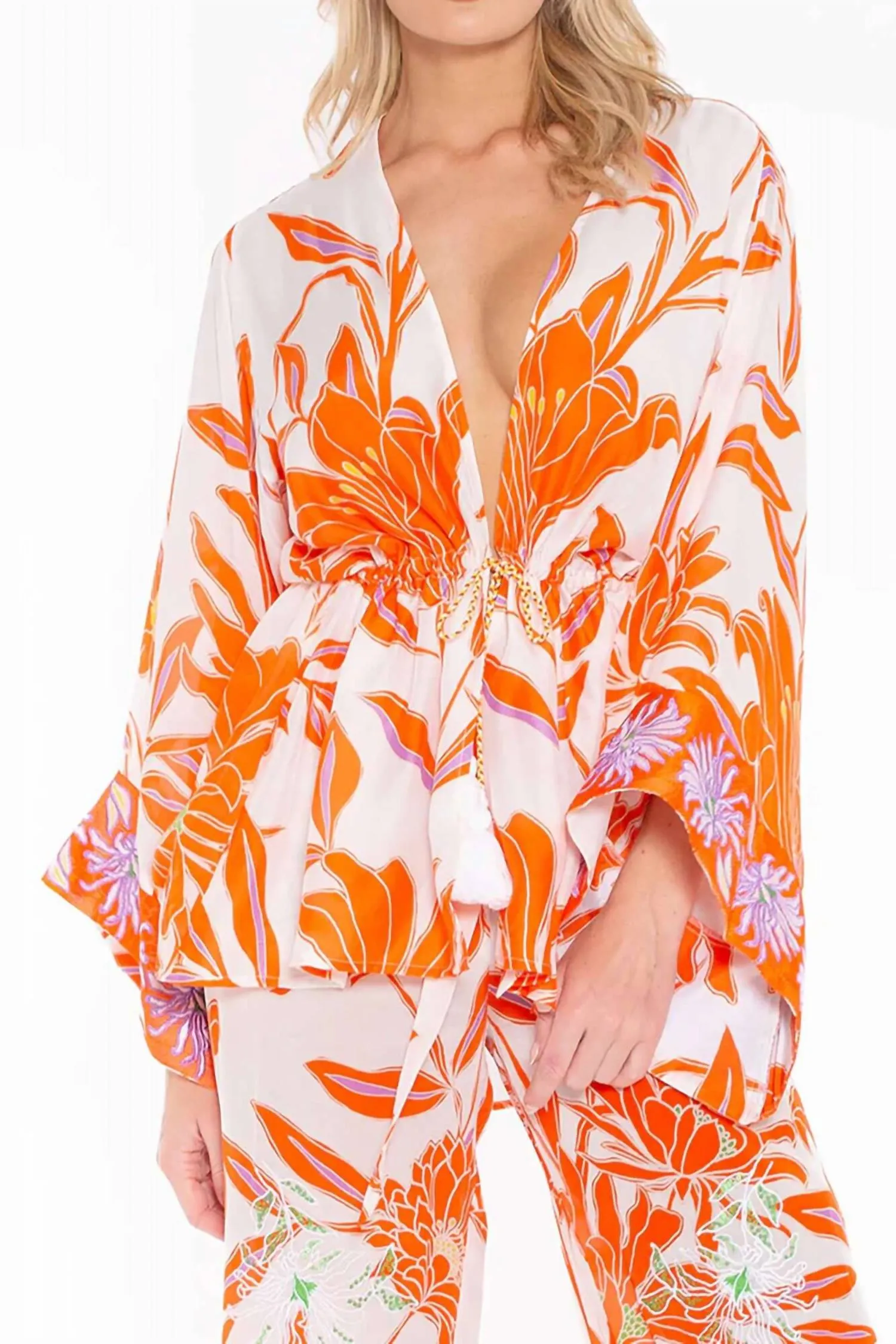 Teresa Cover Up In Orange
