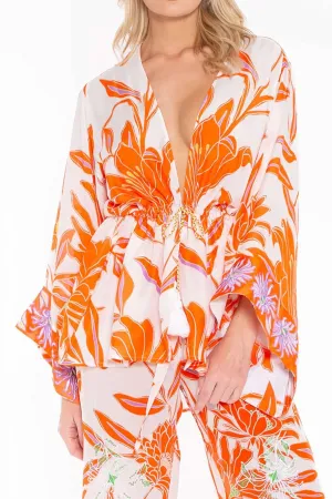Teresa Cover Up In Orange