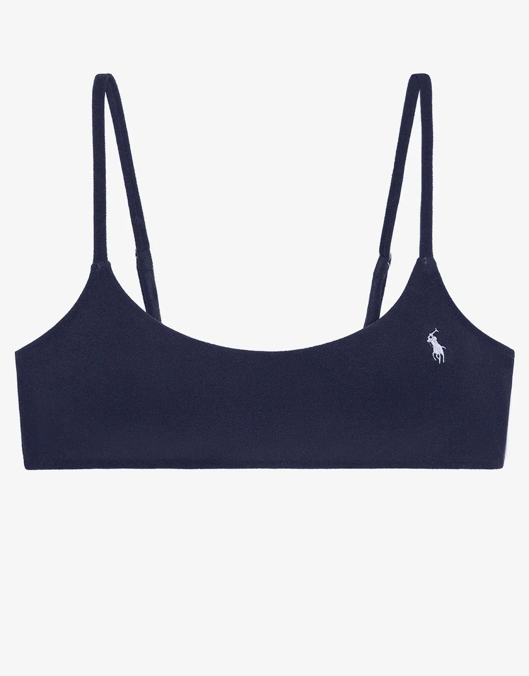 Terry Kennedy Bralette Bikini Top - Navy Blue