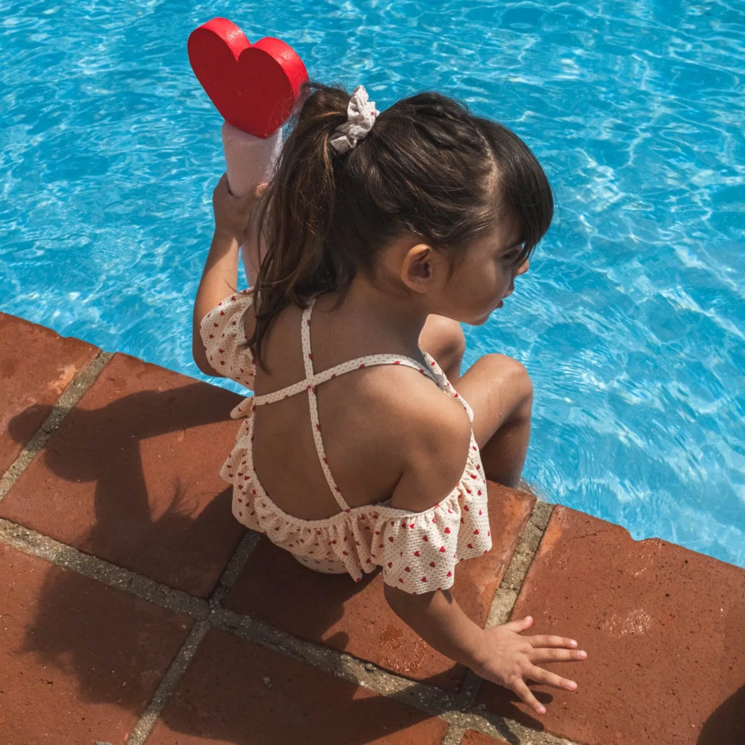That's Mine Lots Of Love Red Savannah Swimsuit