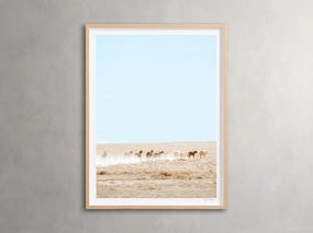 The Great Plains III Framed Print