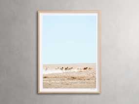 The Great Plains III Framed Print