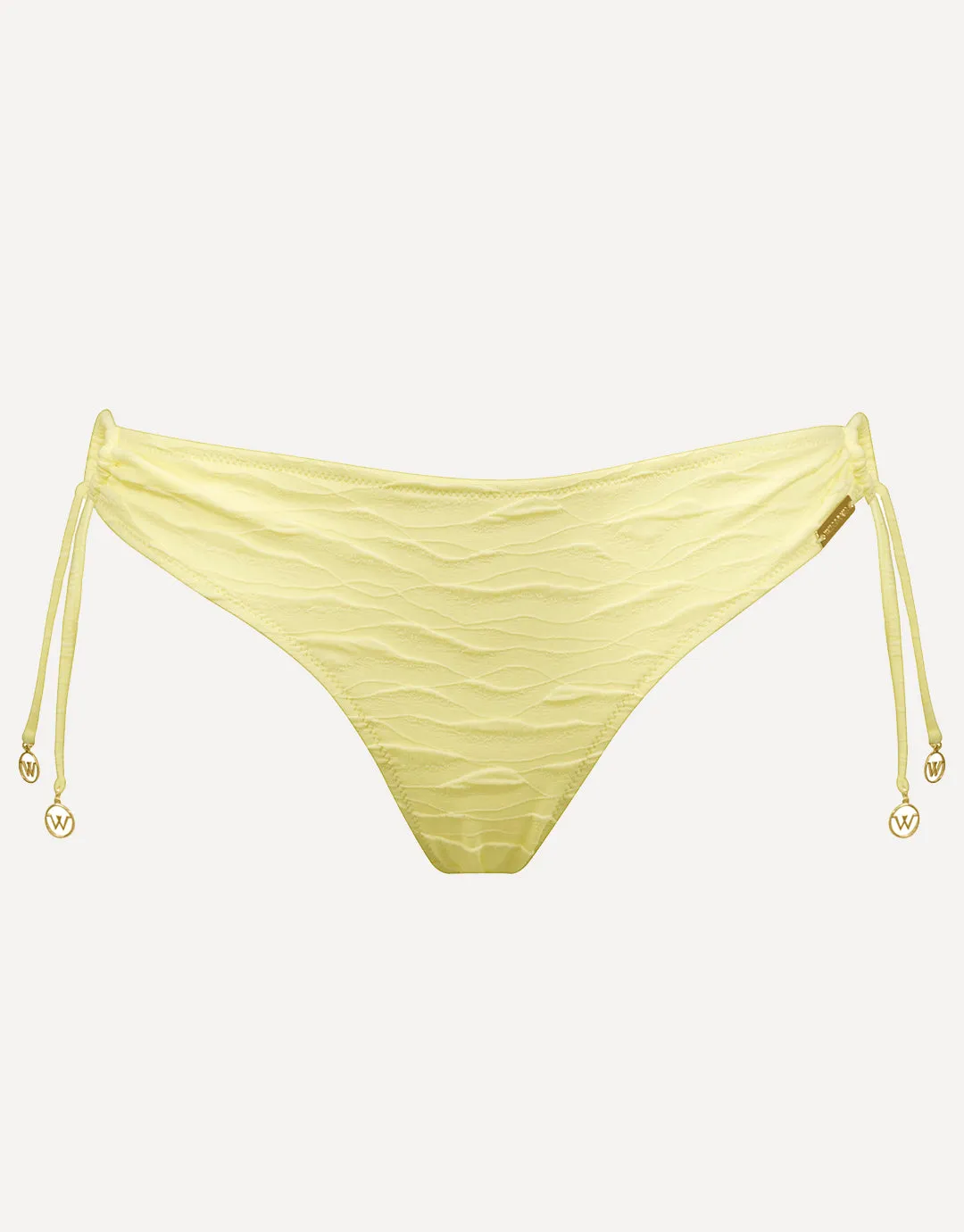 Tidal Radiance Loop Side Bikini Pant - Celestial Yellow