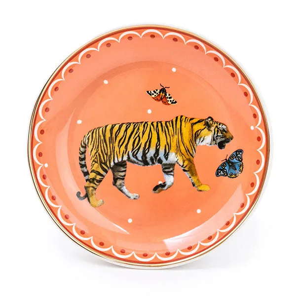 Tiger Print Design Trinket Dish