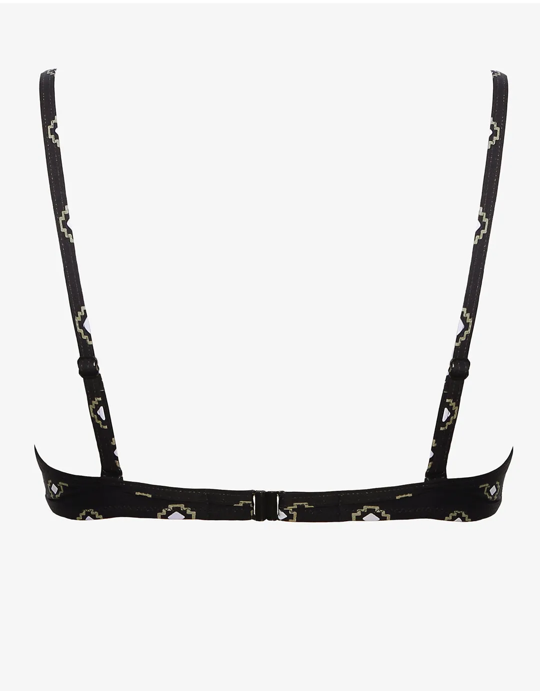 Tiles Craft Underwired Bikini Top - Black Neutrals