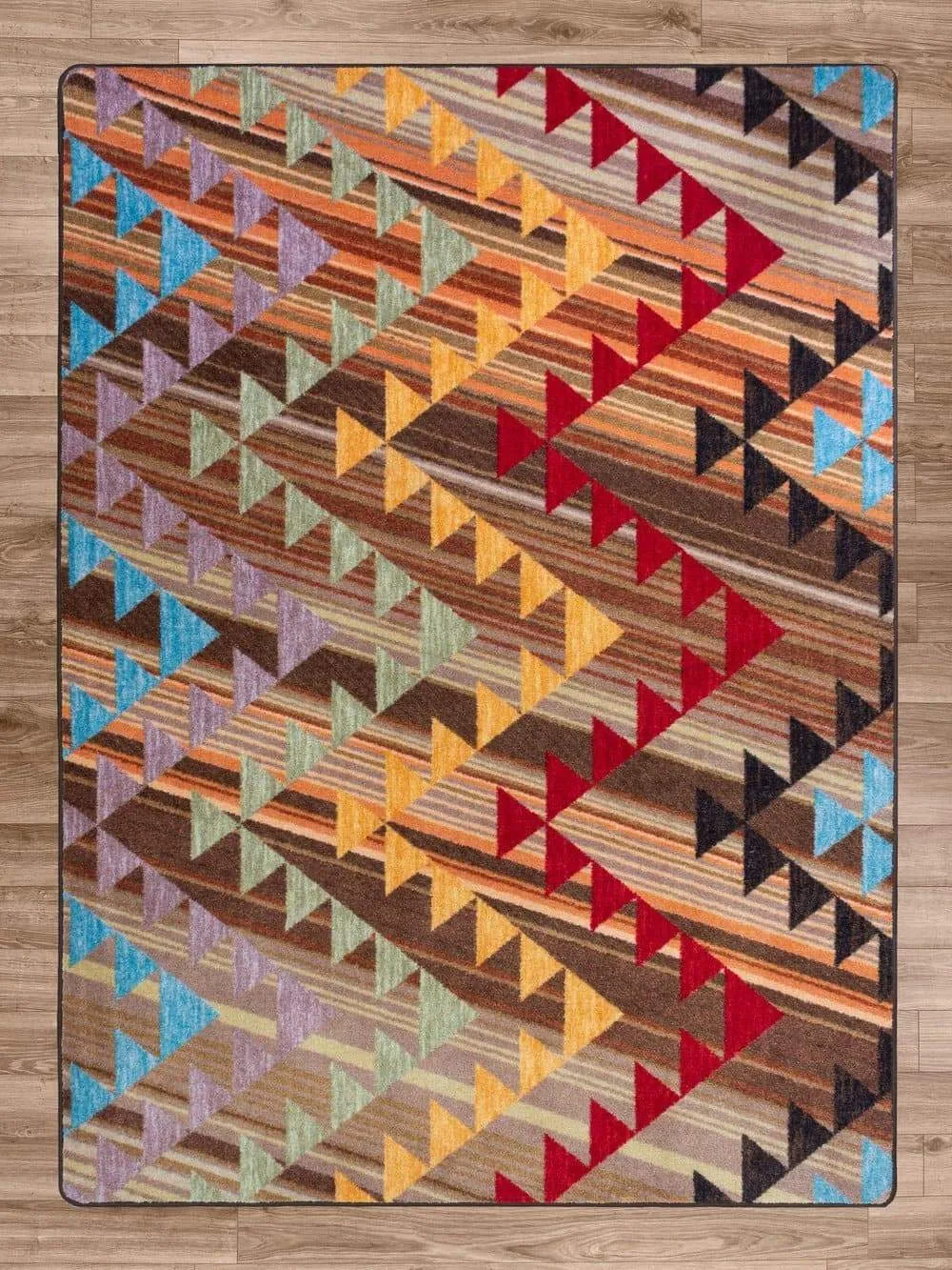 Time Travel Multi Color Rugs - Two Colors