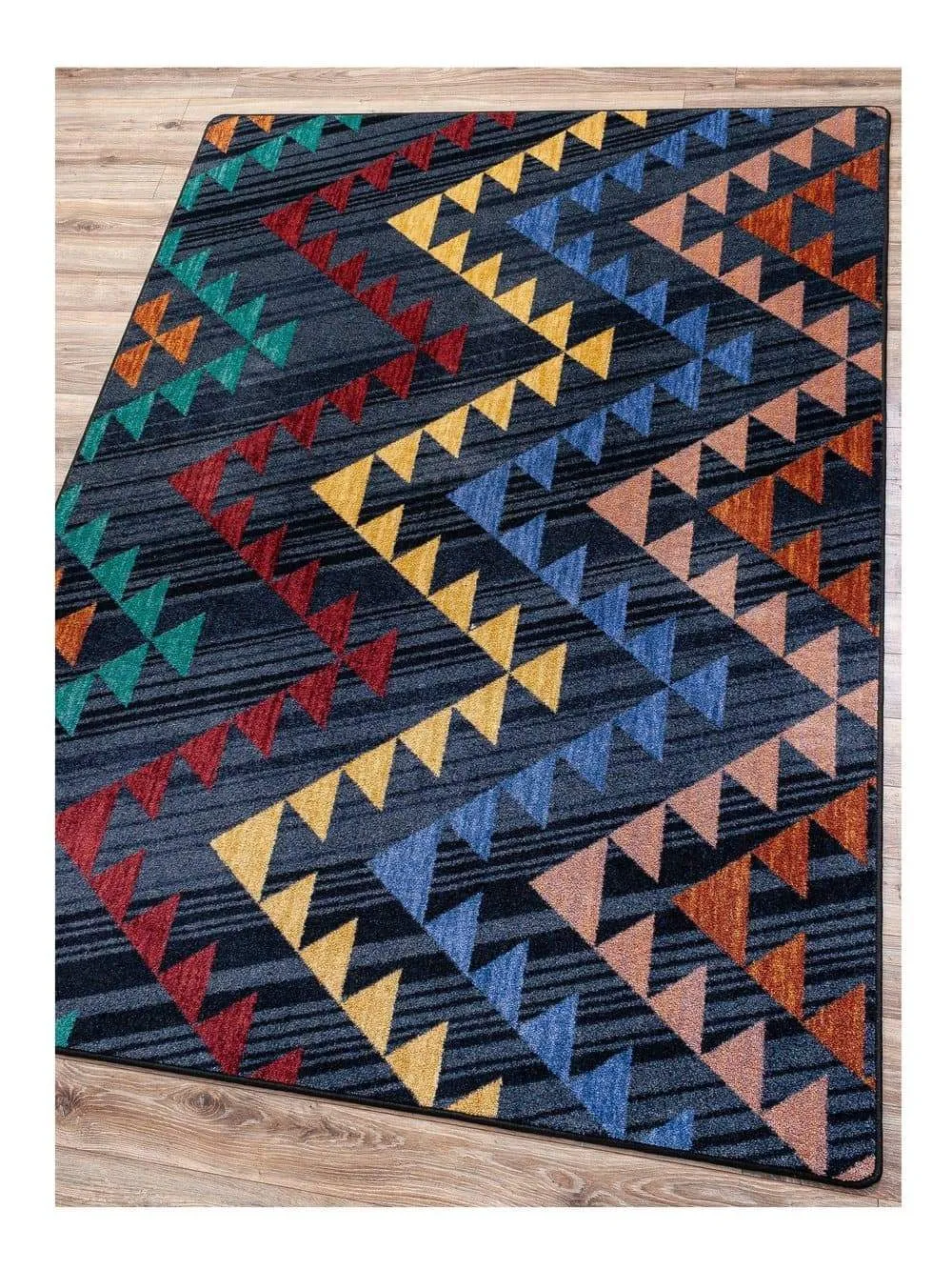 Time Travel Multi Color Rugs - Two Colors