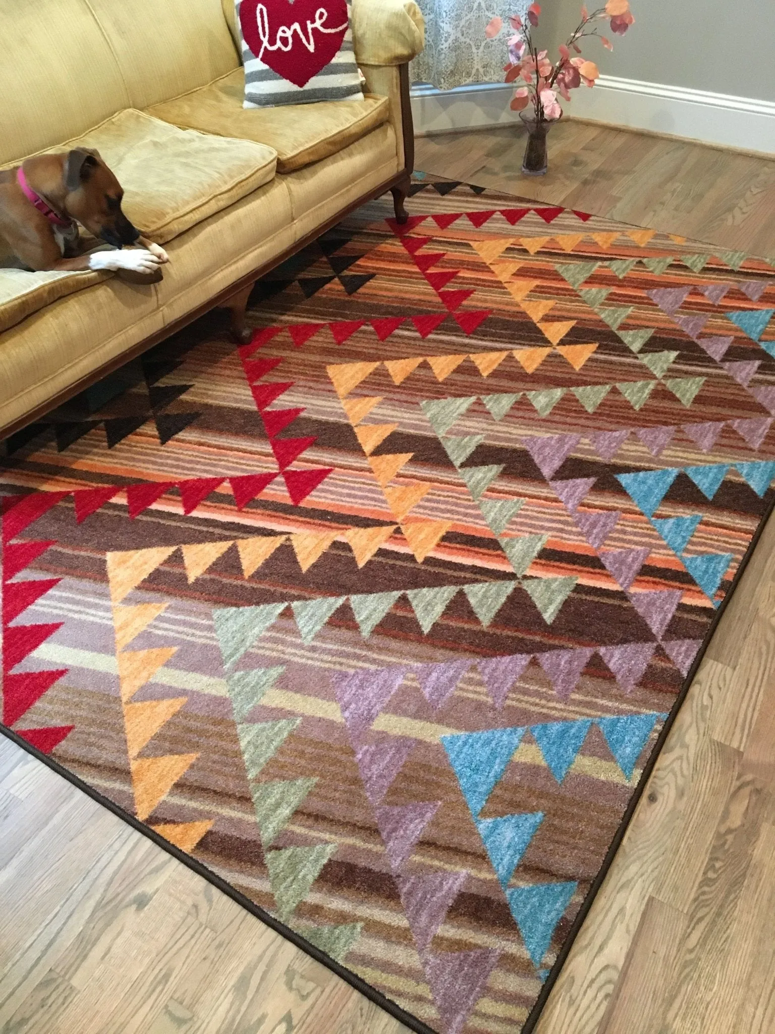 Time Travel Multi Color Rugs - Two Colors