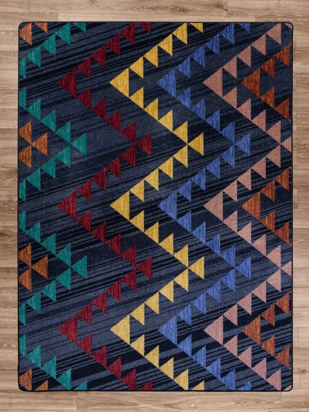 Time Travel Multi Color Rugs - Two Colors