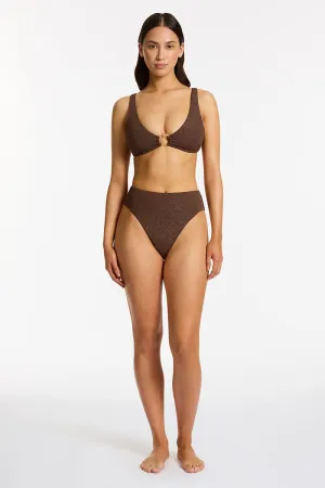 Tirari Nights Tri Bikini Set Chocolate
