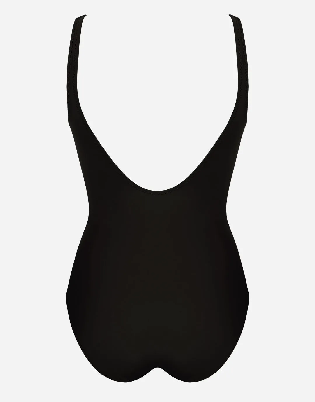 Tobacco Fields Detail Front Swimsuit - Tabac Black