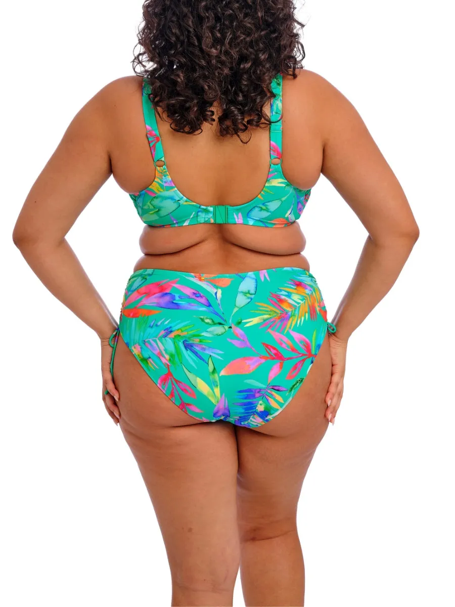 Toyama Tides Crop Bikini Top - Jade