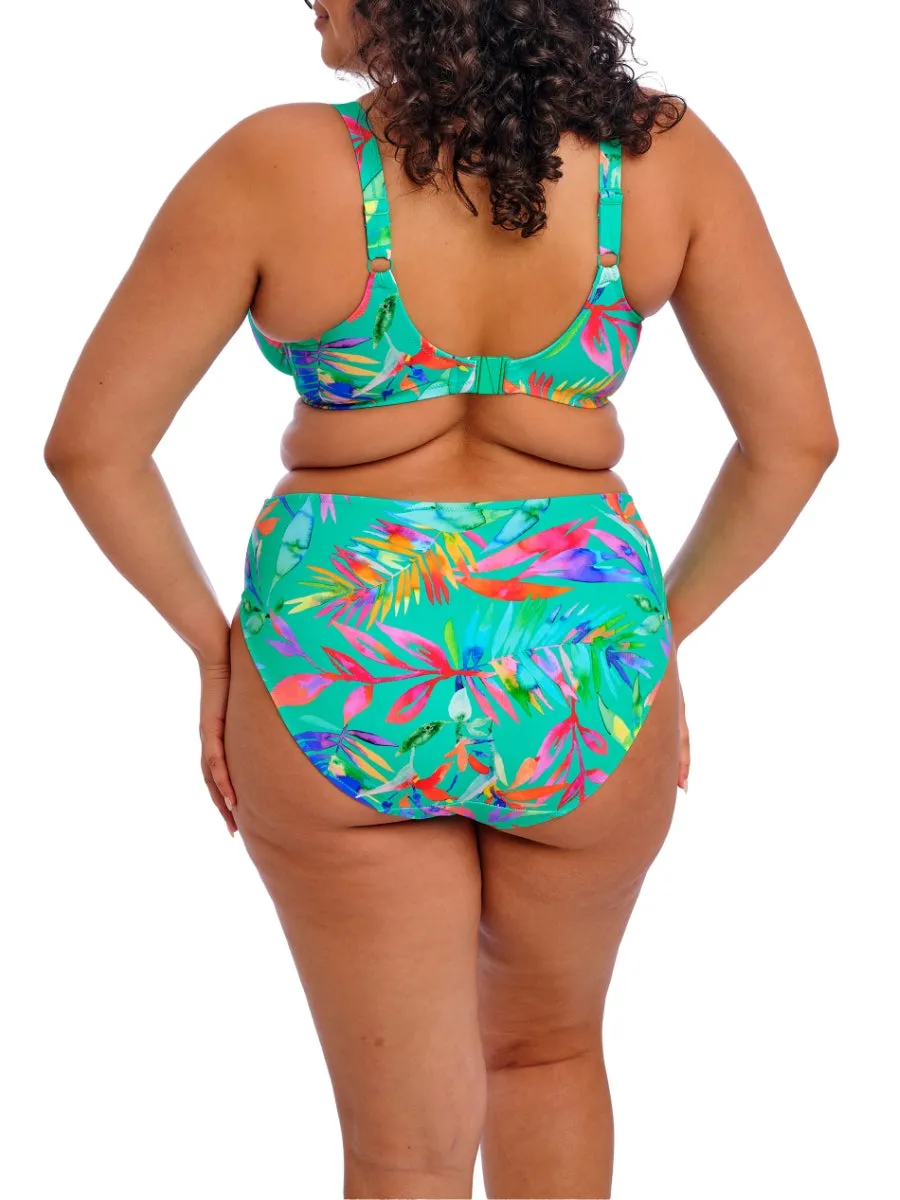 Toyama Tides Plunge Bikini Top - Jade
