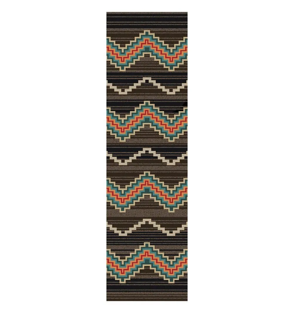 Trapper Brown Area Rugs & Runners